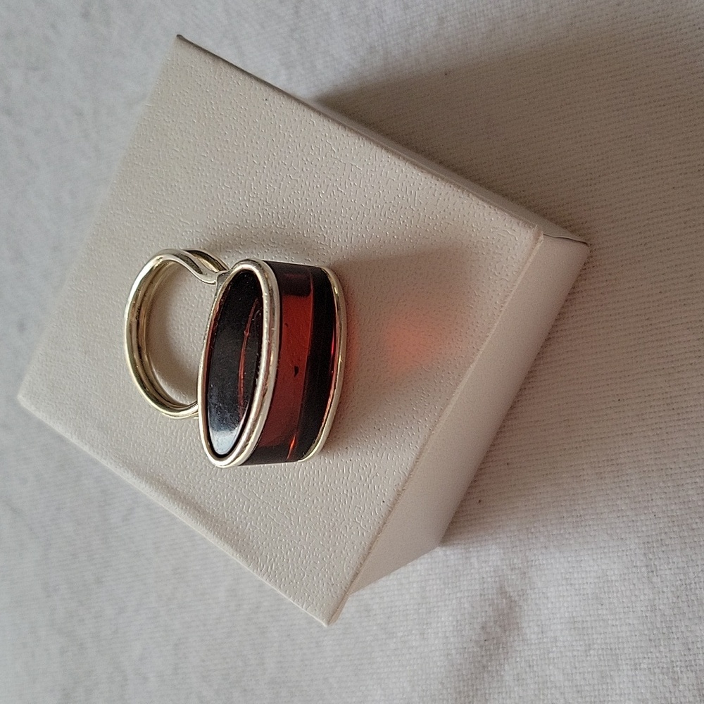Amber ring - Picture 3 of 4